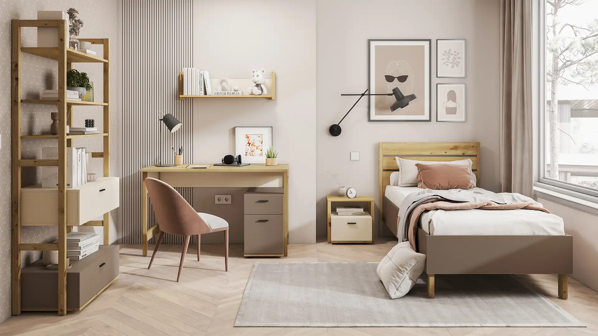 How do you decorate a teenager’s room for a girl?