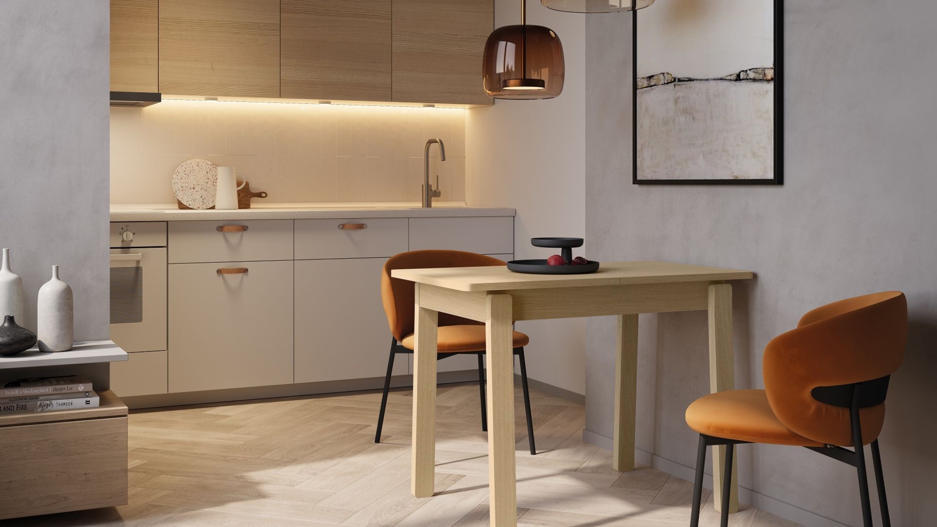 How to Decorate a Small 40 m² Apartment