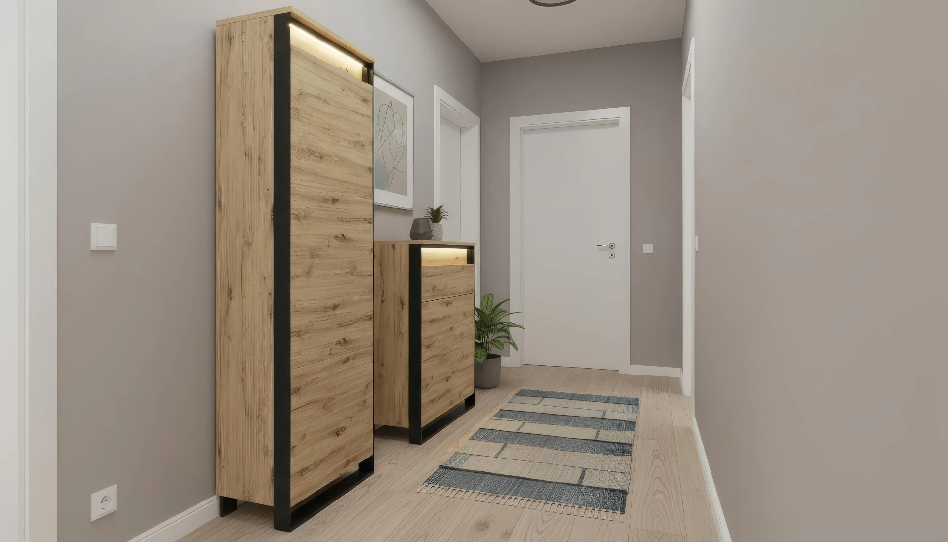 How to Decorate a Hallway? Ideas for a Narrow and Long Hallway